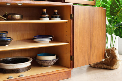 Børge Mogensen 柚木 展示 雙層 櫃組