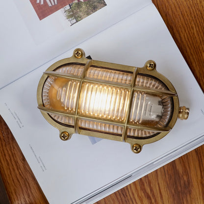 Vintage brass wall light #brass