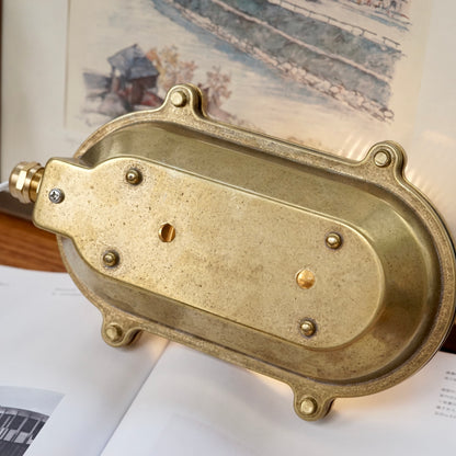 Vintage brass wall light #brass