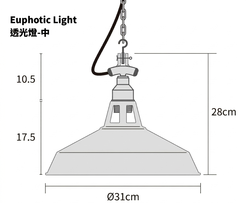 Euphotic Light 透光燈-大 DnH