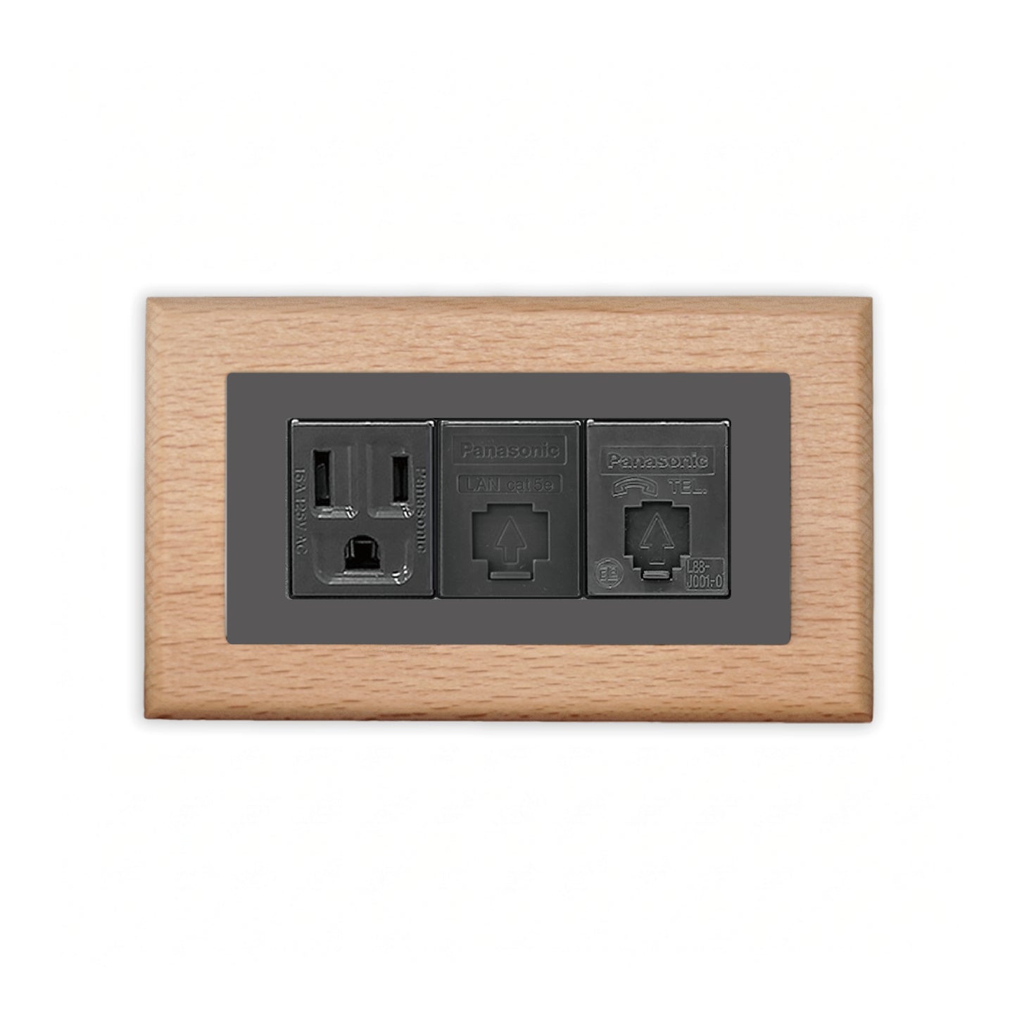 Solid beech wood-thin frame-Japanese style panel 