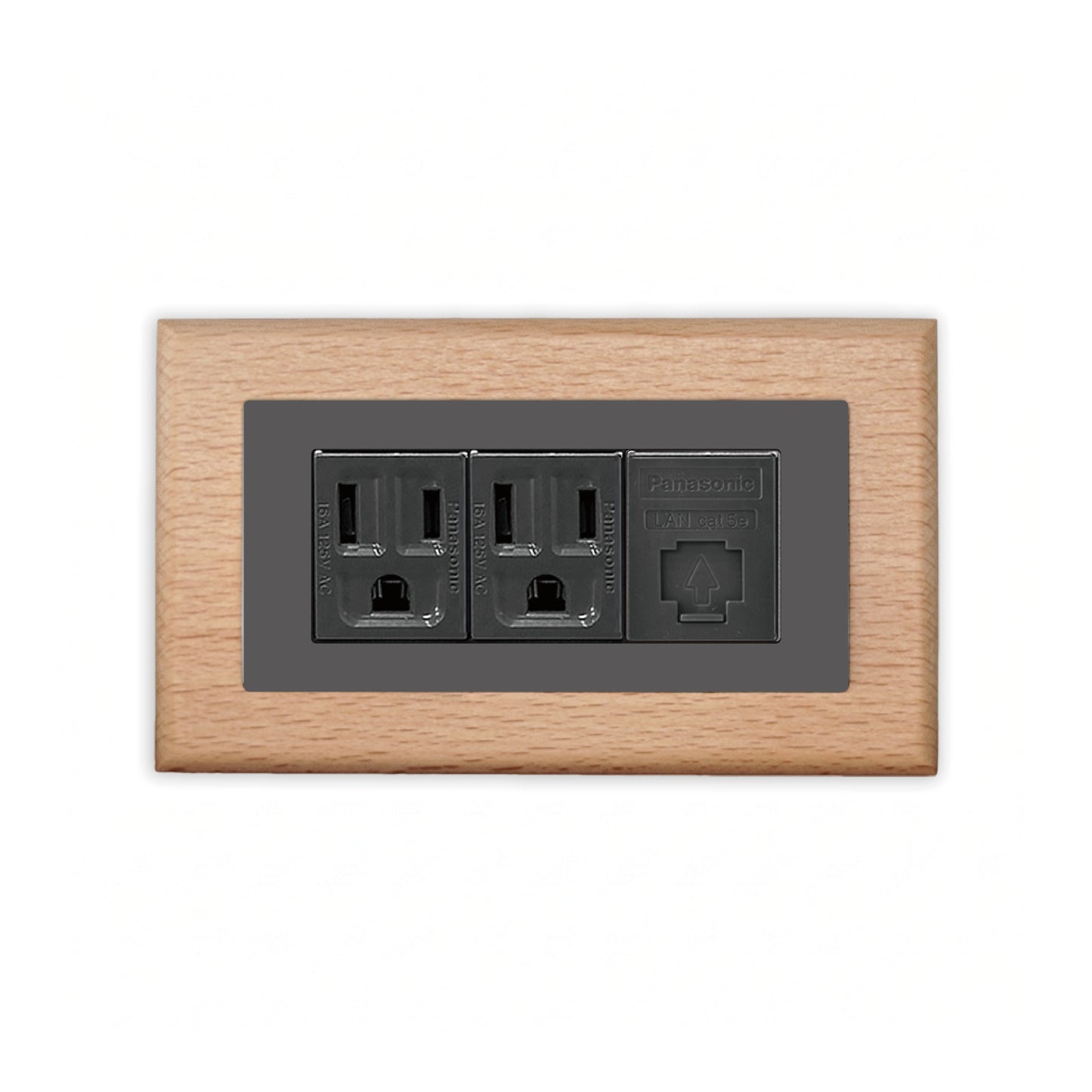 Solid beech wood-thin frame-Japanese style panel 