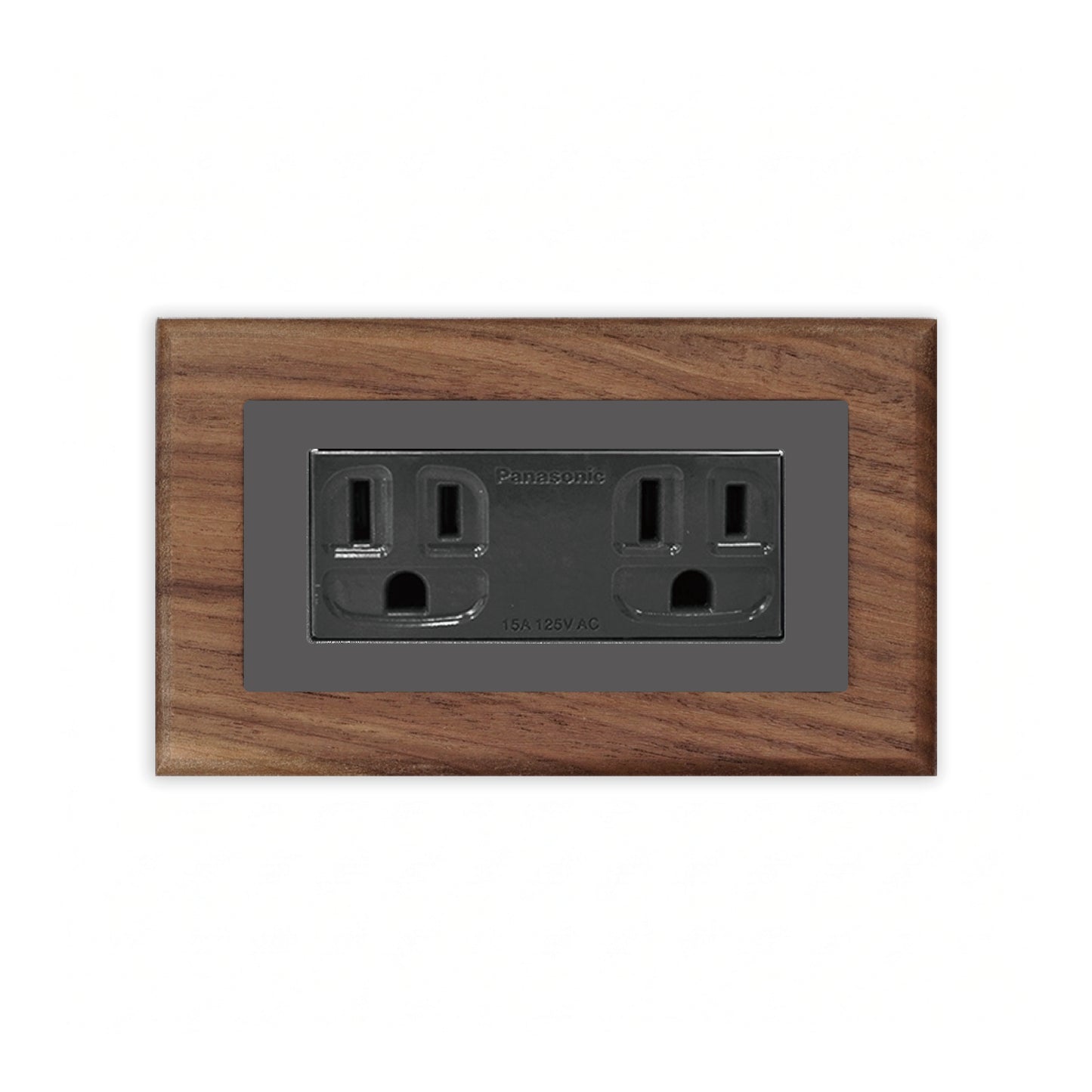 Solid walnut wood-thin frame-Japanese style panel 