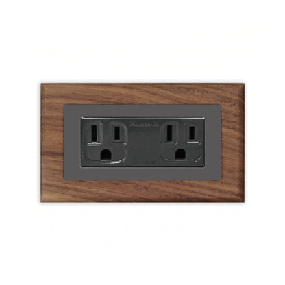 Solid walnut wood-thin frame-Japanese style panel 