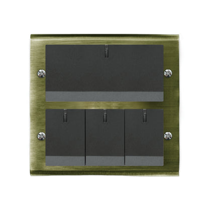 Bronze panel-Glatima, Risna series