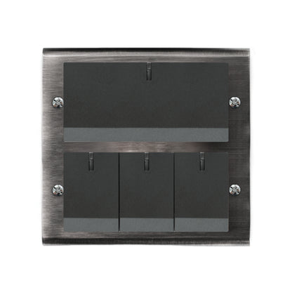 Obsidian black panel-Glatima, Risna series