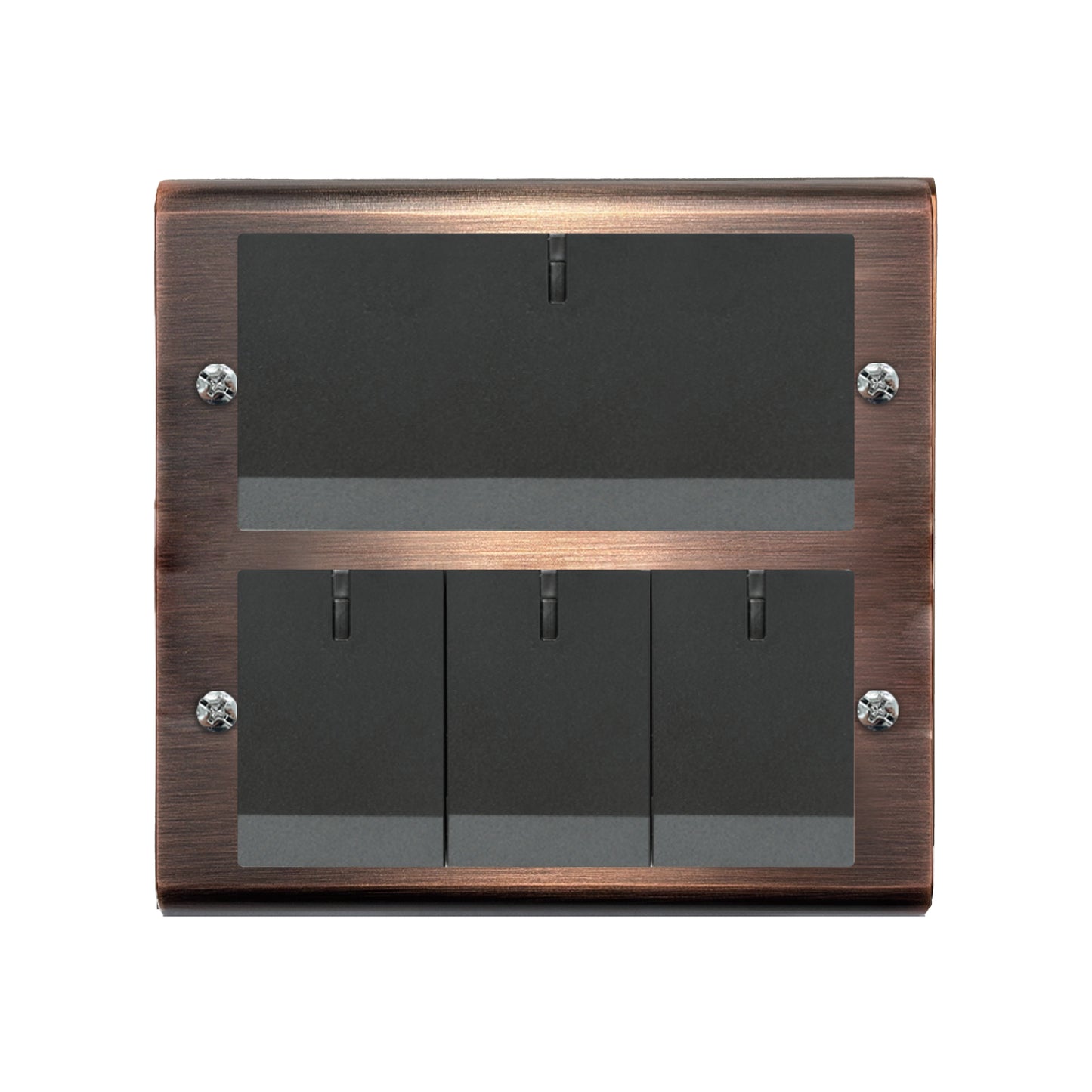 Red bronze panel-Glatima, Risna series