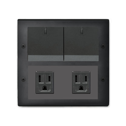 Matt black panel-Glatima, Risna series