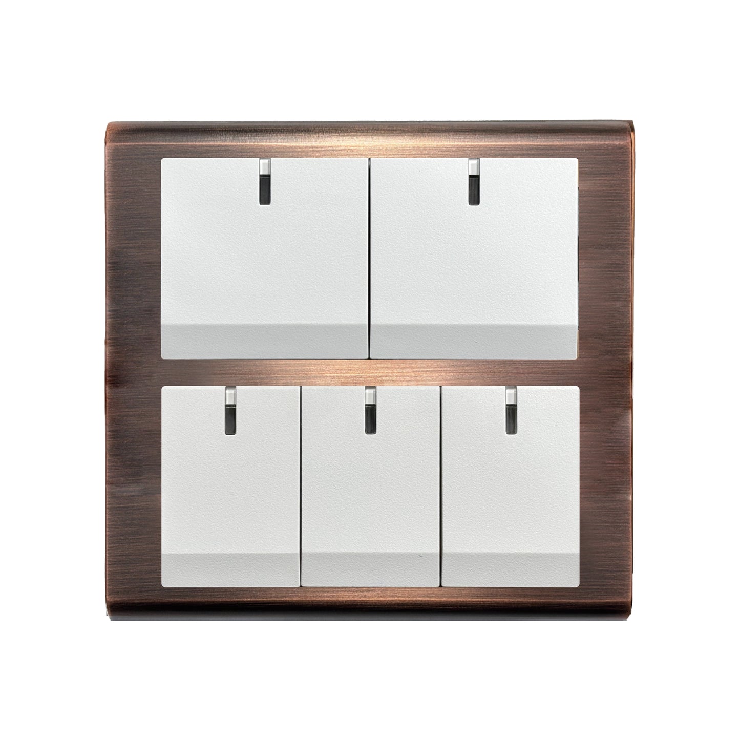 Red bronze panel-Glatima, Risna series