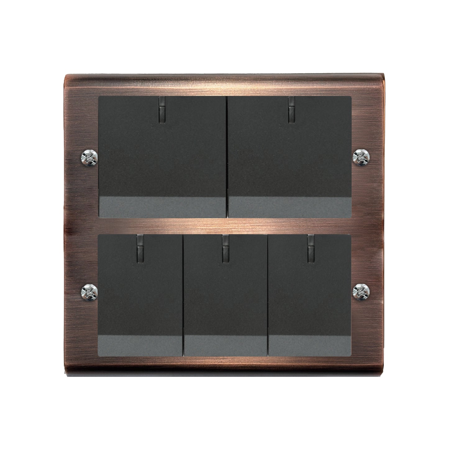 Red bronze panel-Glatima, Risna series