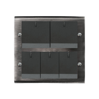 Obsidian black panel-Glatima, Risna series