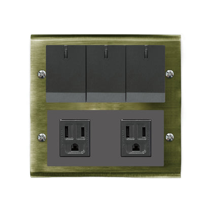 Bronze panel-Glatima, Risna series