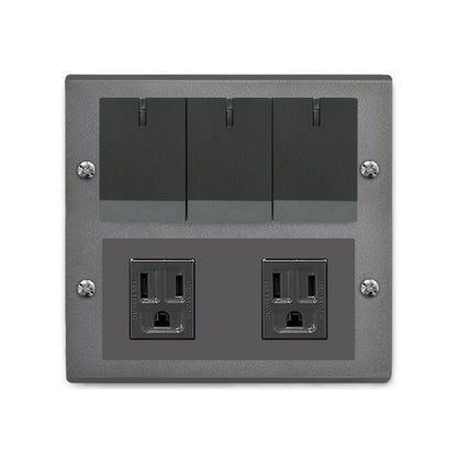 Iron gray panel-Glatima, Risna series