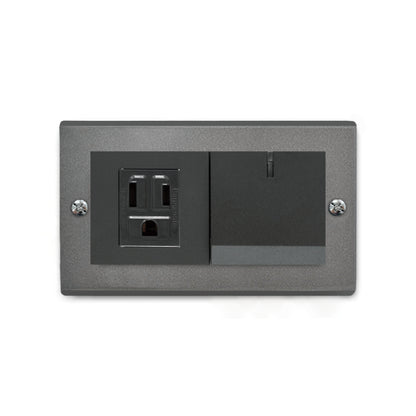 Iron gray panel-Glatima, Risna series