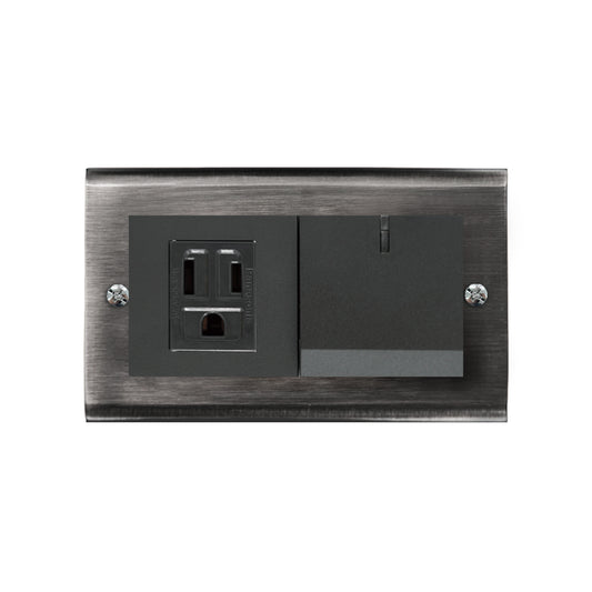 Obsidian black panel-Glatima, Risna series