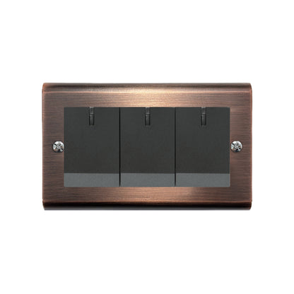 Red bronze panel-Glatima, Risna series