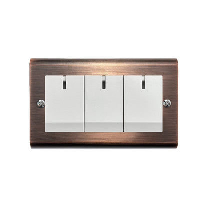 Red bronze panel-Glatima, Risna series