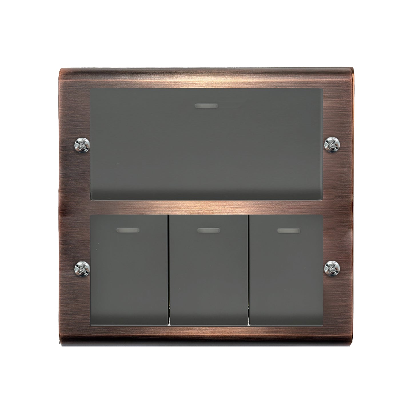 Red bronze panel-Glatima, Risna series