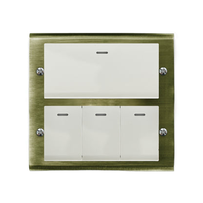 Bronze panel-Glatima, Risna series