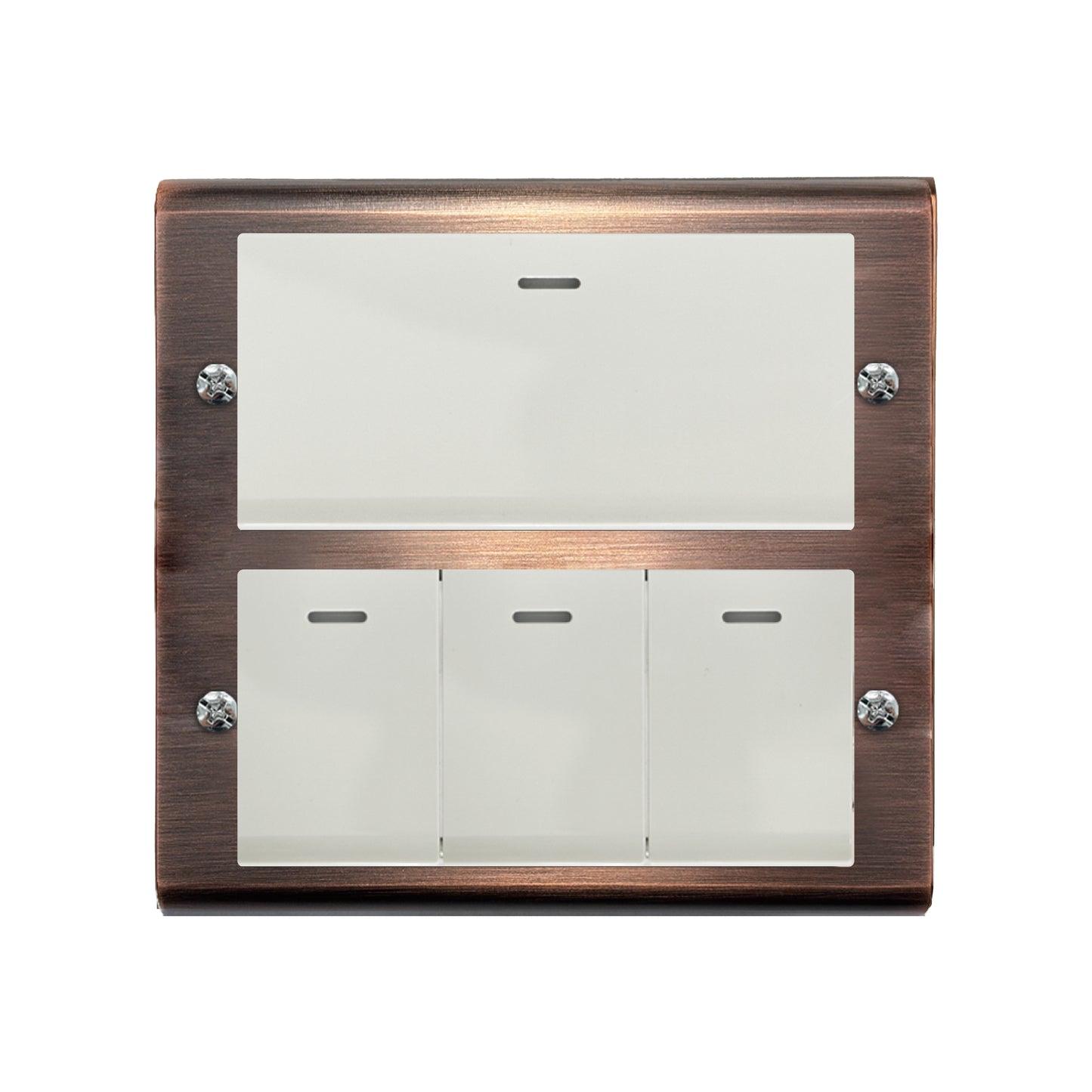 Red bronze panel-Glatima, Risna series