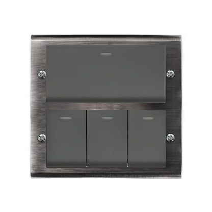 Obsidian black panel-Glatima, Risna series