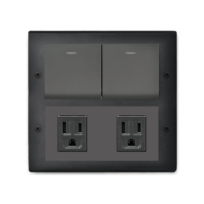 Matt black panel-Glatima, Risna series