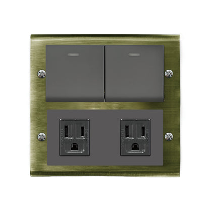 Bronze panel-Glatima, Risna series