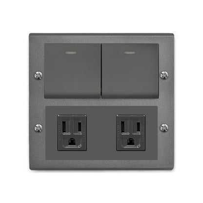 Iron gray panel-Glatima, Risna series