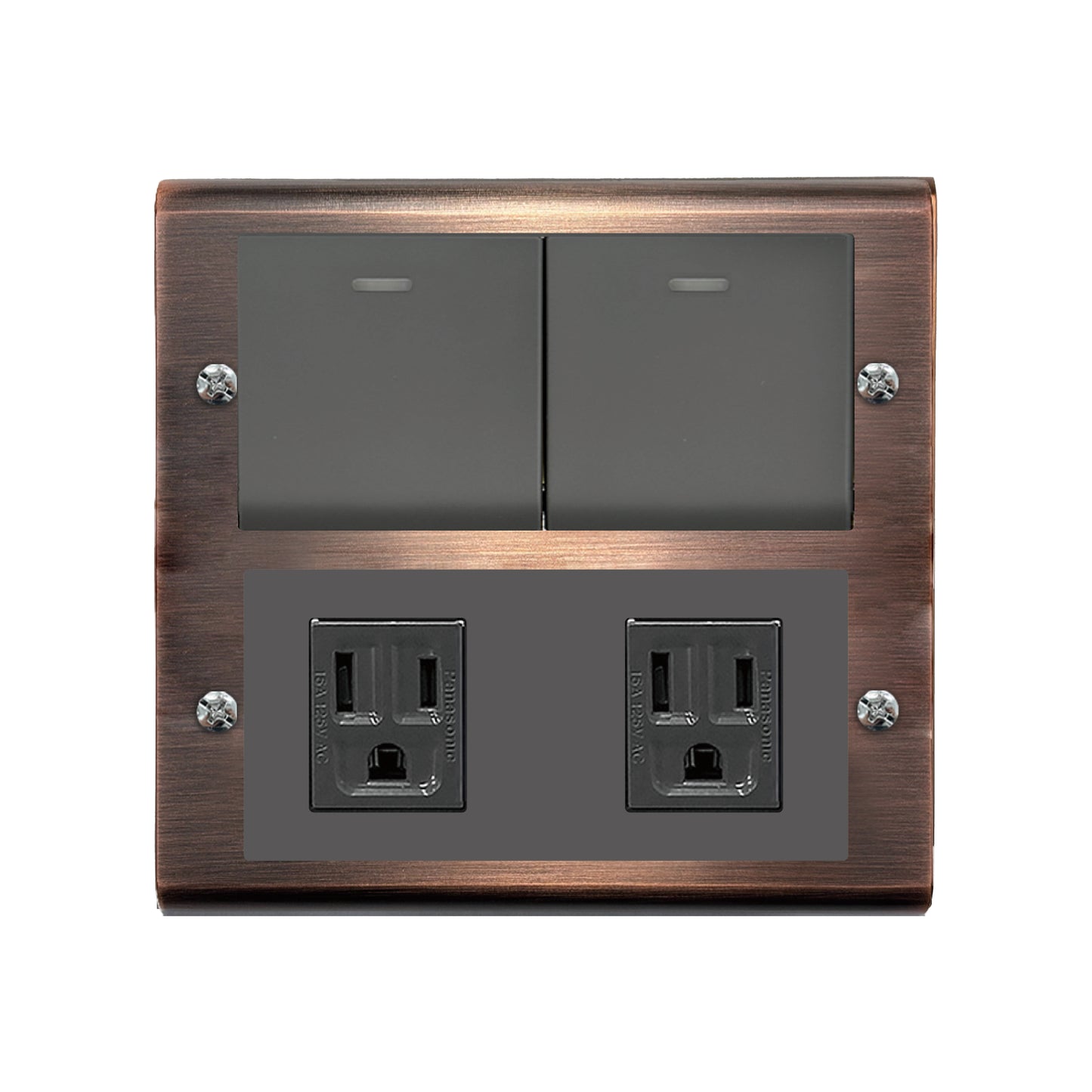 Red bronze panel-Glatima, Risna series