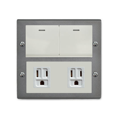 Iron gray panel-Glatima, Risna series