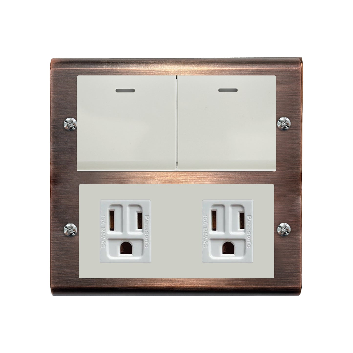 Red bronze panel-Glatima, Risna series