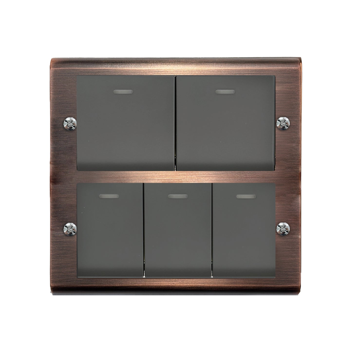 Red bronze panel-Glatima, Risna series