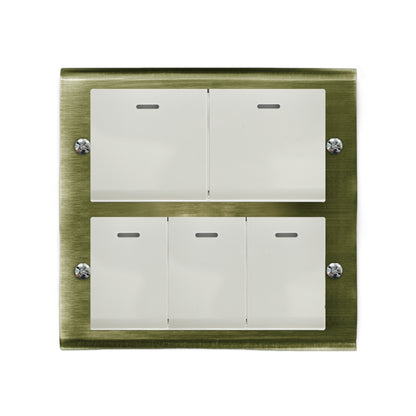 Bronze panel-Glatima, Risna series