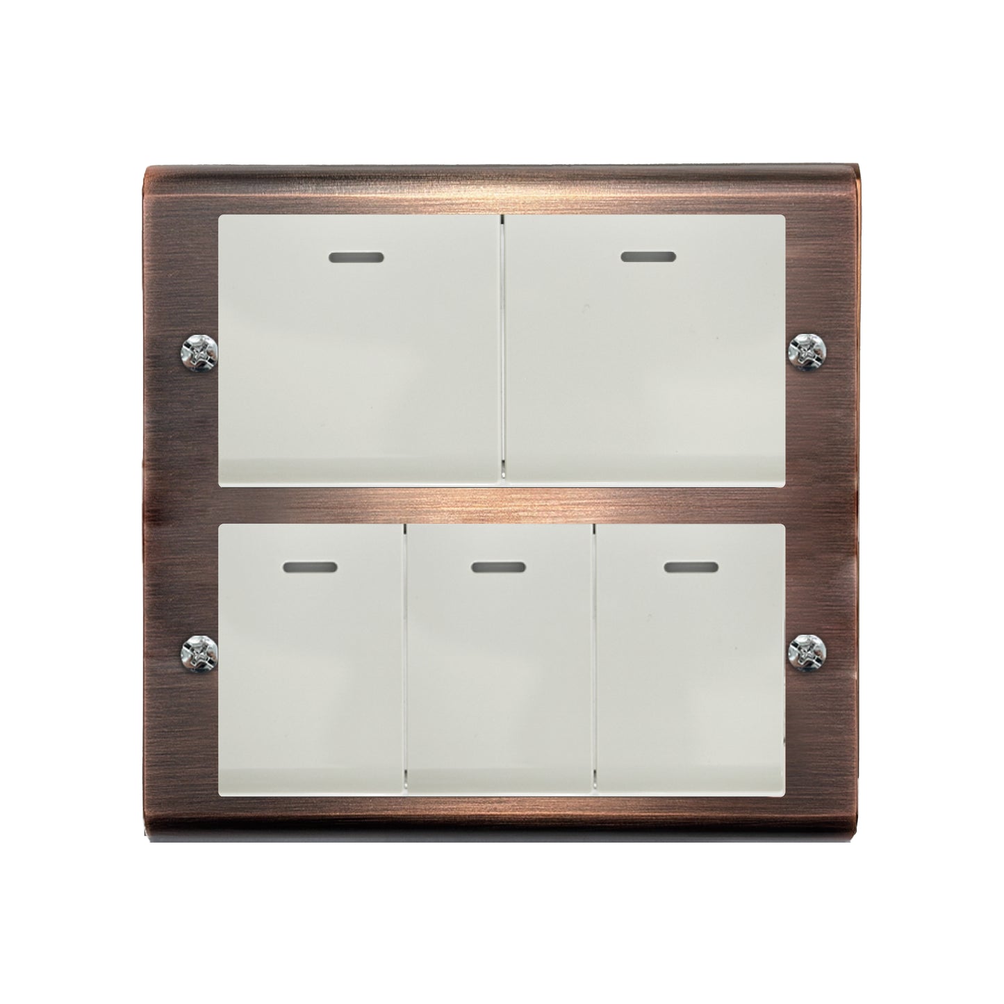 Red bronze panel-Glatima, Risna series