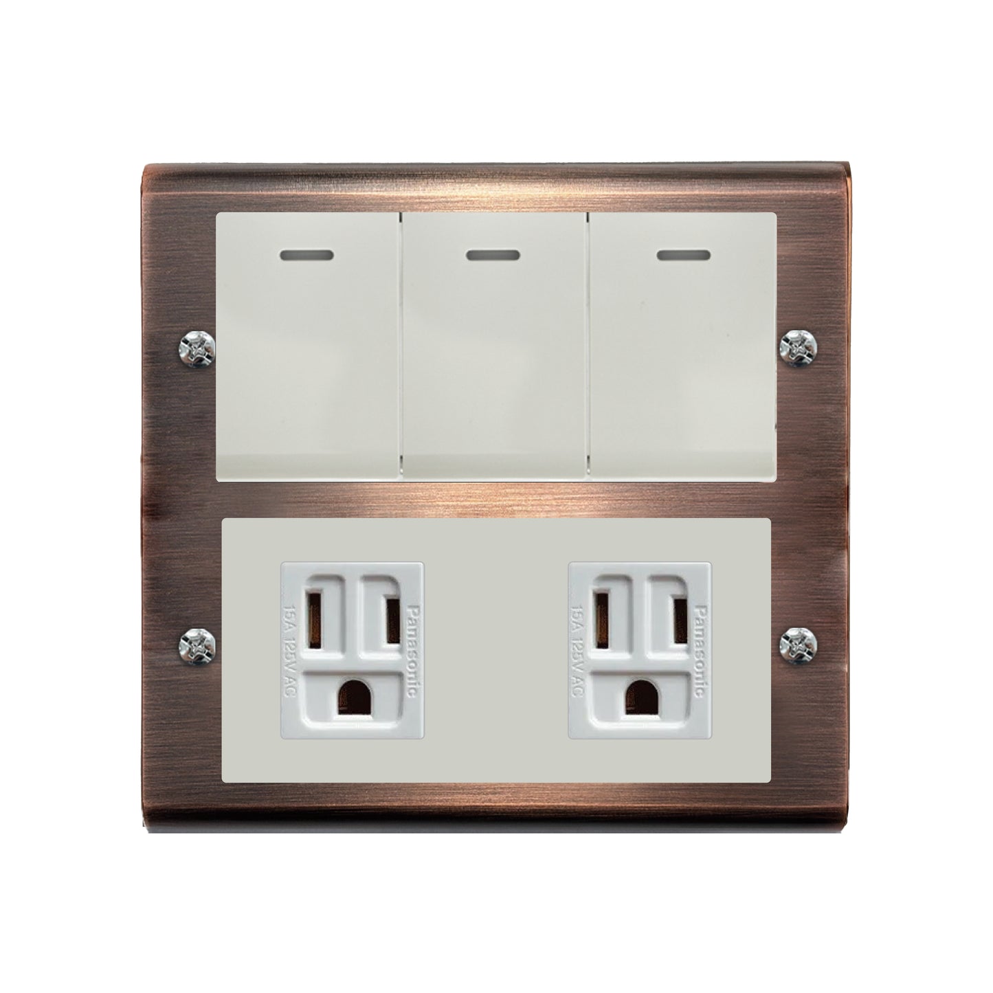 Red bronze panel-Glatima, Risna series