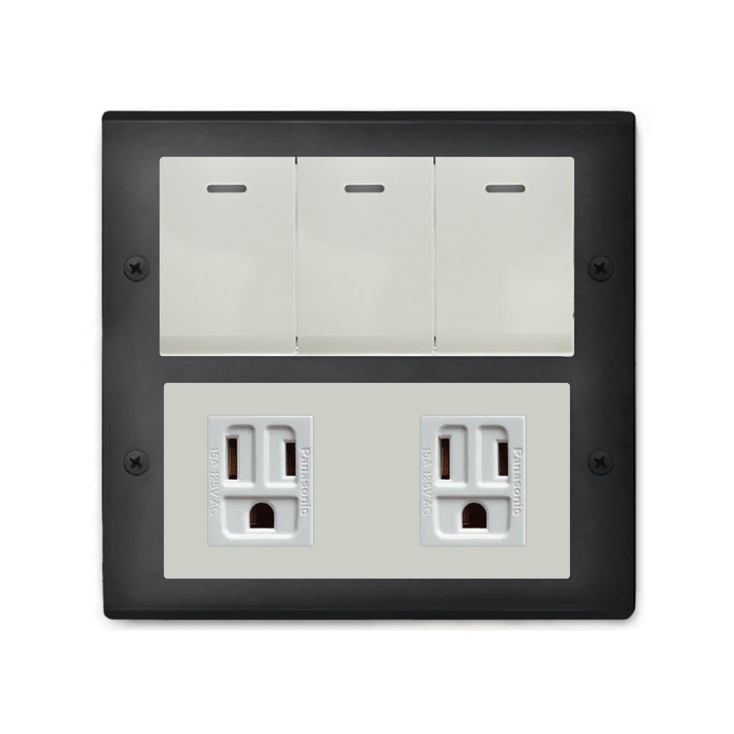 Matt black panel-Glatima, Risna series