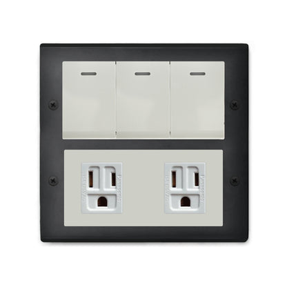 Matt black panel-Glatima, Risna series