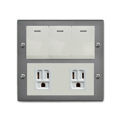 Iron gray panel-Glatima, Risna series