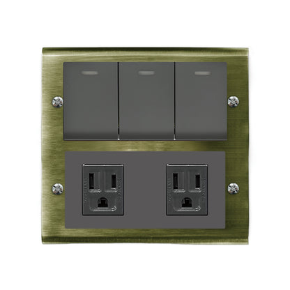 Bronze panel-Glatima, Risna series