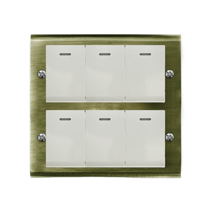 Bronze panel-Glatima, Risna series