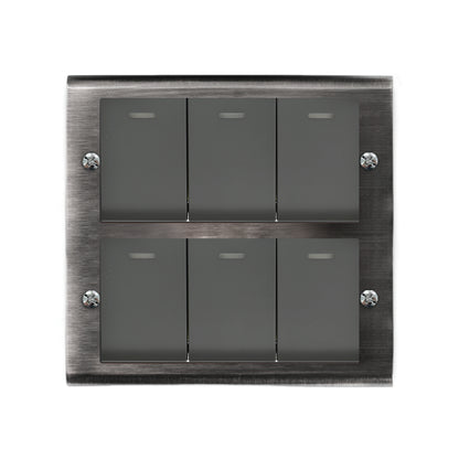 Obsidian black panel-Glatima, Risna series