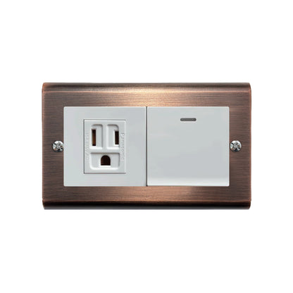 Red bronze panel-Glatima, Risna series