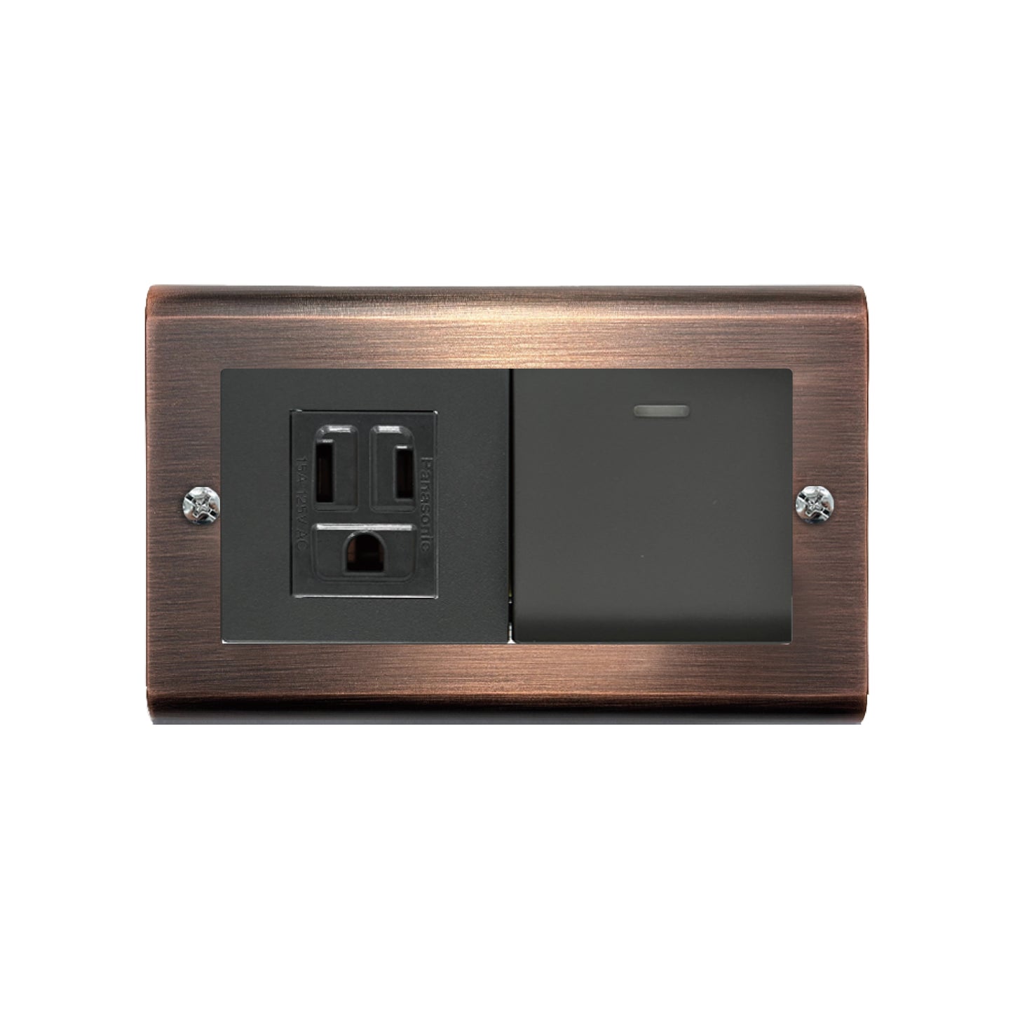 Red bronze panel-Glatima, Risna series