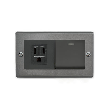 Iron gray panel-Glatima, Risna series