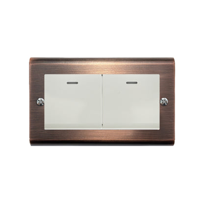 Red bronze panel-Glatima, Risna series