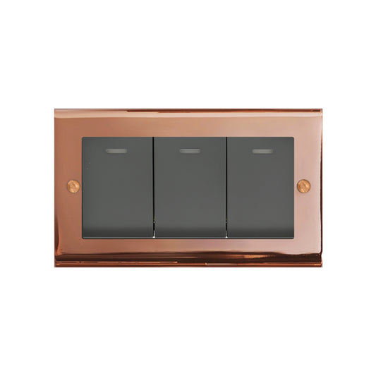 Red bronze panel-Glatima, Risna series