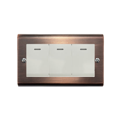 Red bronze panel-Glatima, Risna series