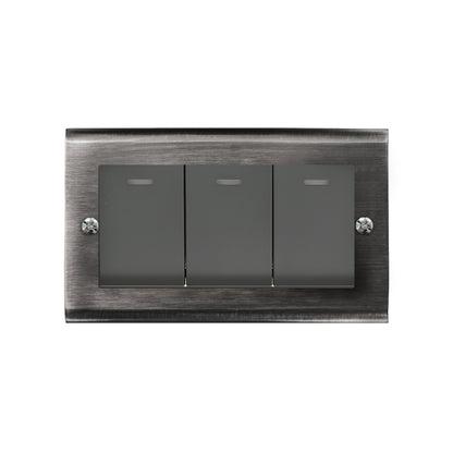 Obsidian black panel-Glatima, Risna series