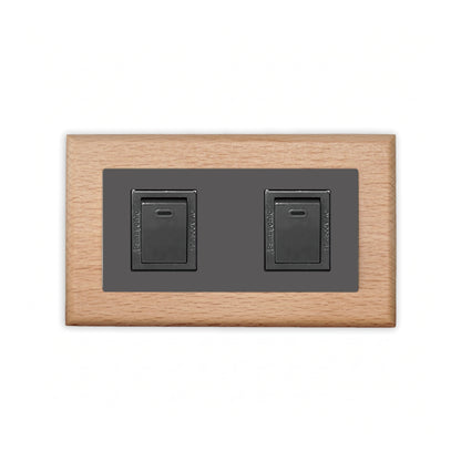 Solid beech wood-thin frame-Japanese style panel 