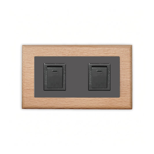 Solid beech wood-thin frame-Japanese style panel 
